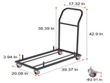 12 Chairs Folding Chair Storage Dolly Folding Chairs Rack Heavy Duty Iron V952-ZYTC203943YCTIW6PV0