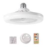 Fan Lamp Dining Room Living Room Bedroom Mute Ceiling Model Ceiling Fan Light Three Wind Speed Home V1294-YM0901-L6805W-3