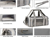 Bicycle panniers - Dog carrier bag for airplanes - Carrier bag for smalls - Size L - Cat basket, V1188-MS-313-0397