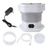 Portable Washing Machine 8L Foldable Miniature Washer Spin Dryer Laundry Washer for Underwear Baby V1294-YM0901-3113240221711
