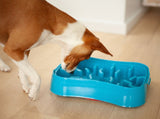 Marley Slowappy Slow Feeder Bowl - Blue V1023-SF-SFDB-BL