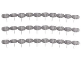 100pcs Bonsai Fertilizer Basket Stainless Steel Spherical Nutrition Box Tools for Succulent Orchid V1294-YM0521-3111230084011