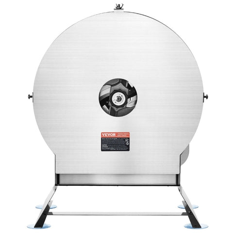 VEVOR Electric Vegetable Slicer, 0-0.5"/0-12mm Thickness Adjustable Commercial Slicer Machine, V952-DDSCQPJBXG133TSLKV3