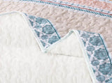 Graceful Quilted Coverlet and Pillowcases Set Timeless Beauty and Comfort - Queen size V745-MAC080467Q13U