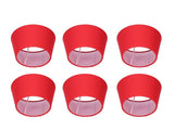 6Pcs Lampshade Modern Simple Cloth Art Inner Film Pendant Wall Light Shade Cover for Lamps E14 V1294-YM0718-3119200178111