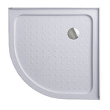 100x100cm Rounded Curved Shower Base in White V63-952261