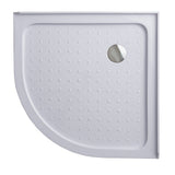 90x90cm Rounded Curved Shower Base in White V63-952281