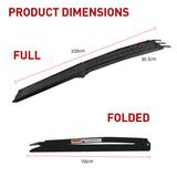Kartrite Pair Aluminium Folding Loading Ramp ATV Motorbike Motorcycle Golf Buggy Trailer ATV-01A-BK-2
