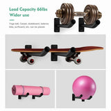 8X Medicine Ball Holder,Exercise Ball Wall Rack for Gym Garage Storage Yoga Ball,for Yoga V1369-AZ3-W-11507