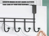 Door coat rack - Door clothes hooks - Towel holder - Wall coat rack - Door hook - Door hanger V1188-MS101-02126-1