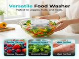 Fruit and Washing Machine, 2026 Upgraded Fruit Cleaner Device Waterproof Fruit and V1258-DP02-F-848