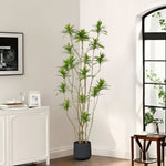 SOGA 190cm Lily Bamboo Plant Tree Living Room Artificial Plant Home Accent Decoration APLANT19019