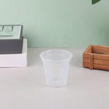 40pcs Clear Plastic Nursery Pots with Drainage Holes Transparent Orchid Pots for Home Gardening for V1370-AZ4-15175