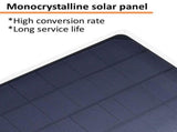 Solar Charger Panel 20W DC 5V Solar Panel Monocrystalline Solar Charger with Output USB & Type-C V1369-AZ3-W-16045