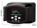 Dual Battery Isolator, 12V 300 Amp, Manual and Automatic VSR Voltage Sensitive Relay with LCD V952-SDCGLJDQDJQS8Q4OL001V9
