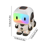Remote Control Robot Toy Interactive Electronic Pet Touch Sensor Light Up Educational Gift, Blue V1369-AZ3-W-10452
