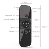 2.4G Wireless Smart Air Fly Mouse For M8 Tv Box - Remote Control Replacement PRL-7213200AYS