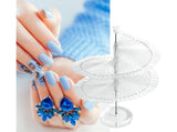Gel Polish Display Stand Smooth Edge Reusable-Transparent V1263-JX-833