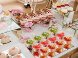 25Pcs Disposable Snack Bowls,Disposable Clear Cups with Dome Lids,Mini Parfait Appetizer V1189-WXFWAL-20260319-00131