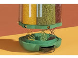 Grains Separate Storage Box Rotating Rice Bucket Food Grade Household Bean Storage Tank Large 6.5kg V1294-YM0716-3118220158611