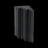 20pcs Studio Acoustic Foam Corner Bass Trap Sound Absorption Treatment Proofing V63-833271