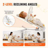 VEVOR Baby Bouncer Folding Bouncer Seat Chair for Babies 0-9 Months with Toy Bar V952-YEYYQZCKDJYWED1X5V0