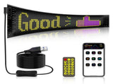 LED Flexible Display APP BT Car Advertising Full Color Intelligent Vehicle Sticker Soft V1294-YM0901-L6717-2