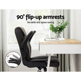 Artiss Executive Office Chair Mid Back Brwon OCHAIR-G-7023-BR