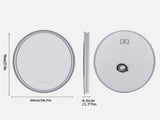 Interior Ave - 50 x 70cm Oval Frameless LED Bathroom Mirror V355-IA-OWM-70