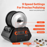 Rock Tumbler 4 lbs Rock Polishing 9 Speed Settings 9-Day Polishing Timer Stone Polishing V952-YSDMJHSSDKDZLXA8PV3