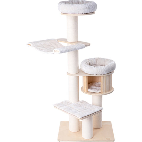 HONEYPOTCAT Signature Solid Wood Cat Tower - 175.5cm V390-DE2501