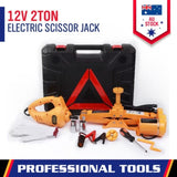 Electric Car Jack Floor 2 Ton Electric Scissor Jack Car Repair Tool Heavy Duty V465-73442