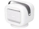 190ml Humidification Air Cooler USB Charging 120&deg Shaking Head Cooling Fan for Home OfficeWhite V1294-YM0721-3113210025511