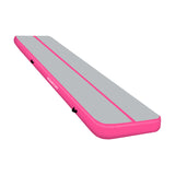 Powertrain Airtrack 20cm Thick 6m x 1m Inflatable Gymnastics Tumbling Mat Air Track - Pink IFM-XBO-006-PK
