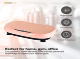 Social Hike 55cm Vibration Plate Machine Full Body Exercise Platform 200W Pink V238-SUPDZ-41071901573200
