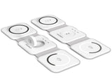 CHOETECH T588-F-WH 3-in-1 Foldable Fast Wireless Charger for Phone/Watch/Earphone V28-ELECHOT588FWH
