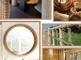 50m Sisal 20mm Rope Natural Twine Cord Thick Jute Hemp Manila Crafting Home Decor V324-HO-20MMSROPE50M