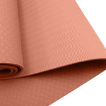 Powertrain TPE Yoga Exercise Pilates Mat 6mm - Pink YM-TPE-SC-PK