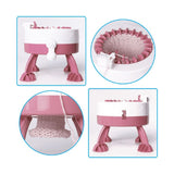 22 Needles DIY Knitting Machine Loop Weaving Weaving Scarf Sweater Hat Socks for Adults Kids V1370-AZ4-07871