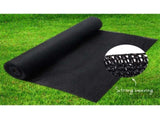 Instahut 70% Shade Cloth 1.83x50m Shade Cloth Sail Heavy Duty Shadecloth Garden Mesh Roll BK SH-CL-183X500-175-BK