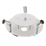 GU10 Household Ceiling Lamp 3 Heads Round Ceiling Lamp Modern Ceiling Light for Bedroom Living Room V1294-YM0714-3119210321411