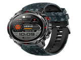 men's smart HT37, GPS positioning, Bluetooth call, heart-rate monitoring, outdoor sports V1347-937-03584-BLA-L