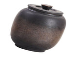 Ceramic Storage Jar Tea Lovers Gold Iron Glaze 1Pack V1369-AZ3-W-15688