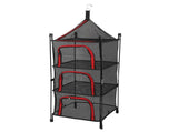 Hanging Drying Mesh Foldable 4 Layer Multifunctional Thickened Hanging Mesh Net for Clothes Fish Red V1294-YM0901-3117240230011