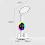 Study Smarter Bundle LED Reading Lamp with Smart Display Pen Holders & White Magnetic Countdown V888-ELOSUNG54244