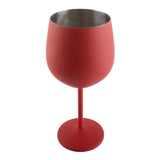 4 PCS 18oz Stainless Steel Matte Wine Glasses Red V1294-YM0703-230807HL02-6