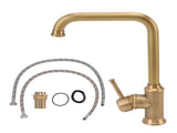 Vintage Bathroom Basin Sink Faucet Elegant Rugged Hot Cold Mixing Kitchen Washroom Washbasin Water V1294-YM0626-3112220094611