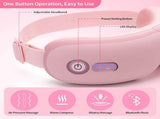 Eye Massager with Heat, Vibration and Warm Compress, Smart Sleeping Eyes Mask with Bluetooth Can V1186-EM003