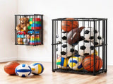 Everfit Ball Storage Rack Elastic Rope Ball Rack Wall Mounted & Floor Organizer BSR-A-MOUNT-RET