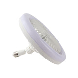 Modern Aromatherapy Fan Light E27 Hanging Light with Fan for Bedroom Living Room with Remote Control V1294-YM0901-L6281W